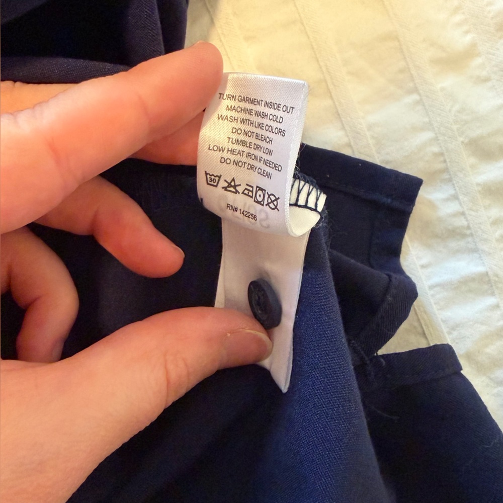 Figs Zaria Scrub Top Navy XXS - Picture 7 of 7